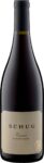 Schug Pinot Noir Carneros 2021 Etikett – klassisches Design mit Familienwappen.