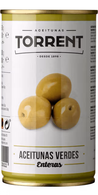Aceitunas Torrent - Aceitunas Verdes Con Hueso
