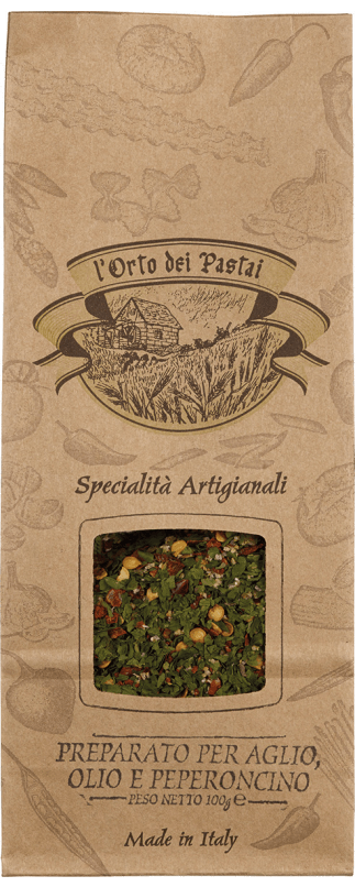 L' Orto dei Pastai - Le Spezie "Aglio, Olio, Peperoncino"