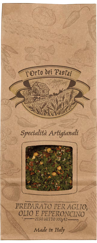 L' Orto Dei Pastai - Le Spezie &Quot;Aglio, Olio, Peperoncino&Quot;