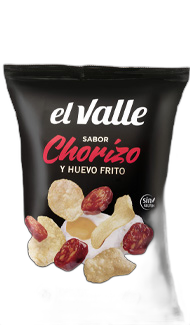 Dein Weinshop 99 El Valle - Kartoffelchips - Patatas Fritas Chorizo Y Huevo Frito