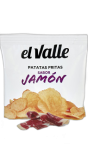 El Valle - Kartoffelchips - Patatas Fritas Sabor Jamón