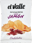 El Valle - Kartoffelchips - Patatas Fritas Sabor Jamón