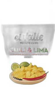 Dein Weinshop 55 El Valle - Kartoffelchips - Patatas Fritas Chili &Amp; Lima