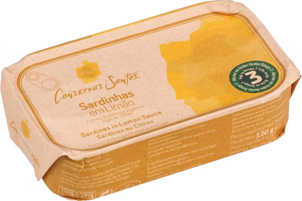 Conservas Santos - Sardinhas em Limão