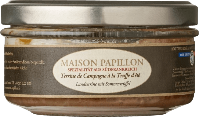 Maison Papillon - Terrine de Campagne à la Truffe d' été