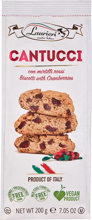 Fratelli Laurieri Mastri Fornai - Cantucci con Cranberry