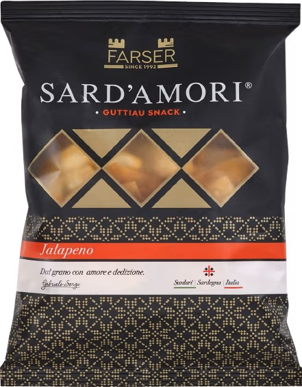 Farser - Sard'Amori Guttiau Snack Jalapeño