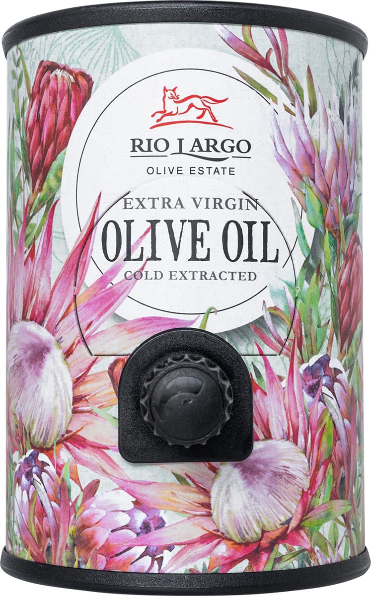 Rio Largo, Südafrika Rio Largo Extra Virgin Olive Oil - Tube Protea