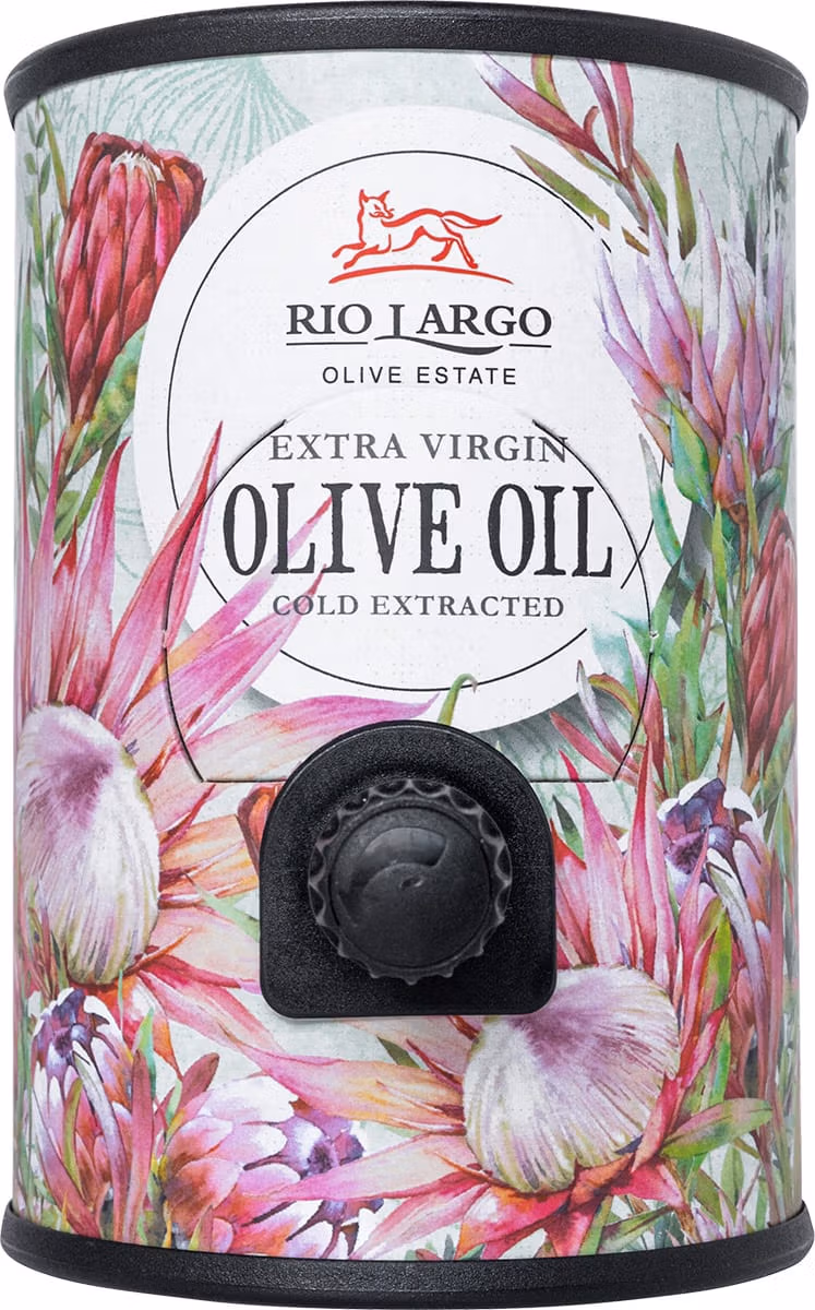 Rio Largo, Südafrika Rio Largo Extra Virgin Olive Oil - Tube Protea