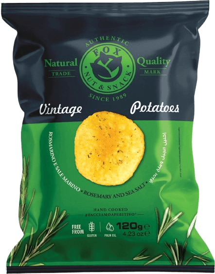 Fox Italia - Kartoffel Chips - Vintage Potatoes Rosmarino