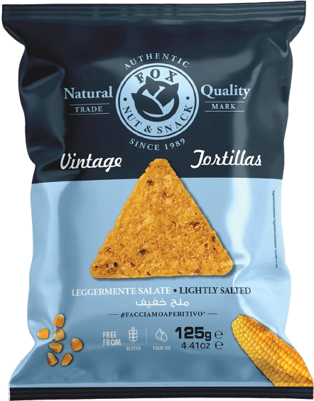 Fox Italia - Vintage Tortillas Chips - Leggermente salate