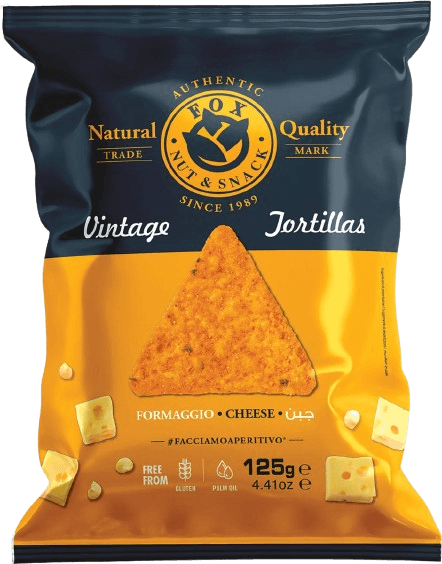 Fox Italia - Vintage Tortillas Chips - Formaggio