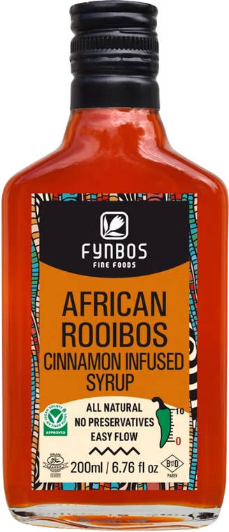 Fynbos Fine Foods - African Rooibos-Cinnamon infused Syrup