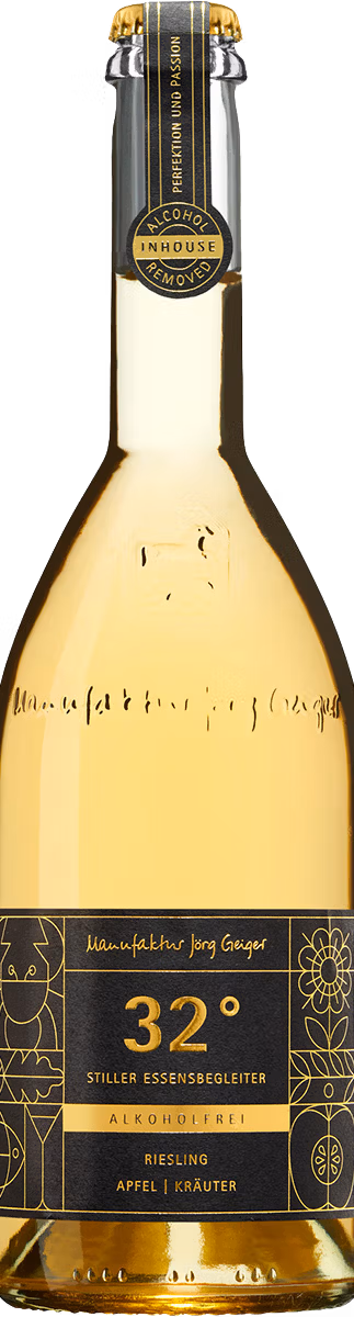 Manufaktur Jörg Geiger - 32 Grad - Riesling | Apfel | Kräuter - alkoholfrei -