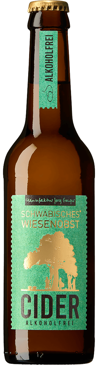 Manufaktur Jörg Geiger - Schwäbisches WiesenObst - Cider alkoholfrei - BIO