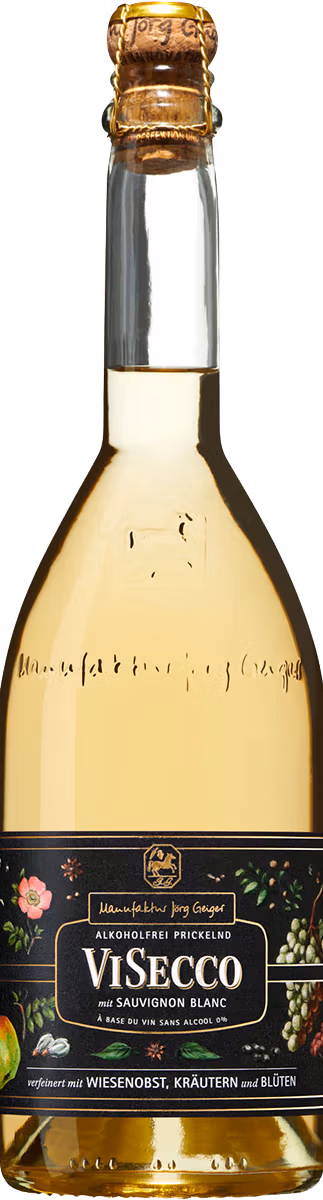 Manufaktur Jörg Geiger - VISECCO mit Sauvignon Blanc - Vin Spumante alkoholfrei