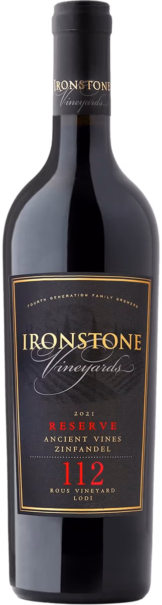 Ironstone Vineyards - Reserve Ancient Vine Zinfandel - Rous Vineyard
