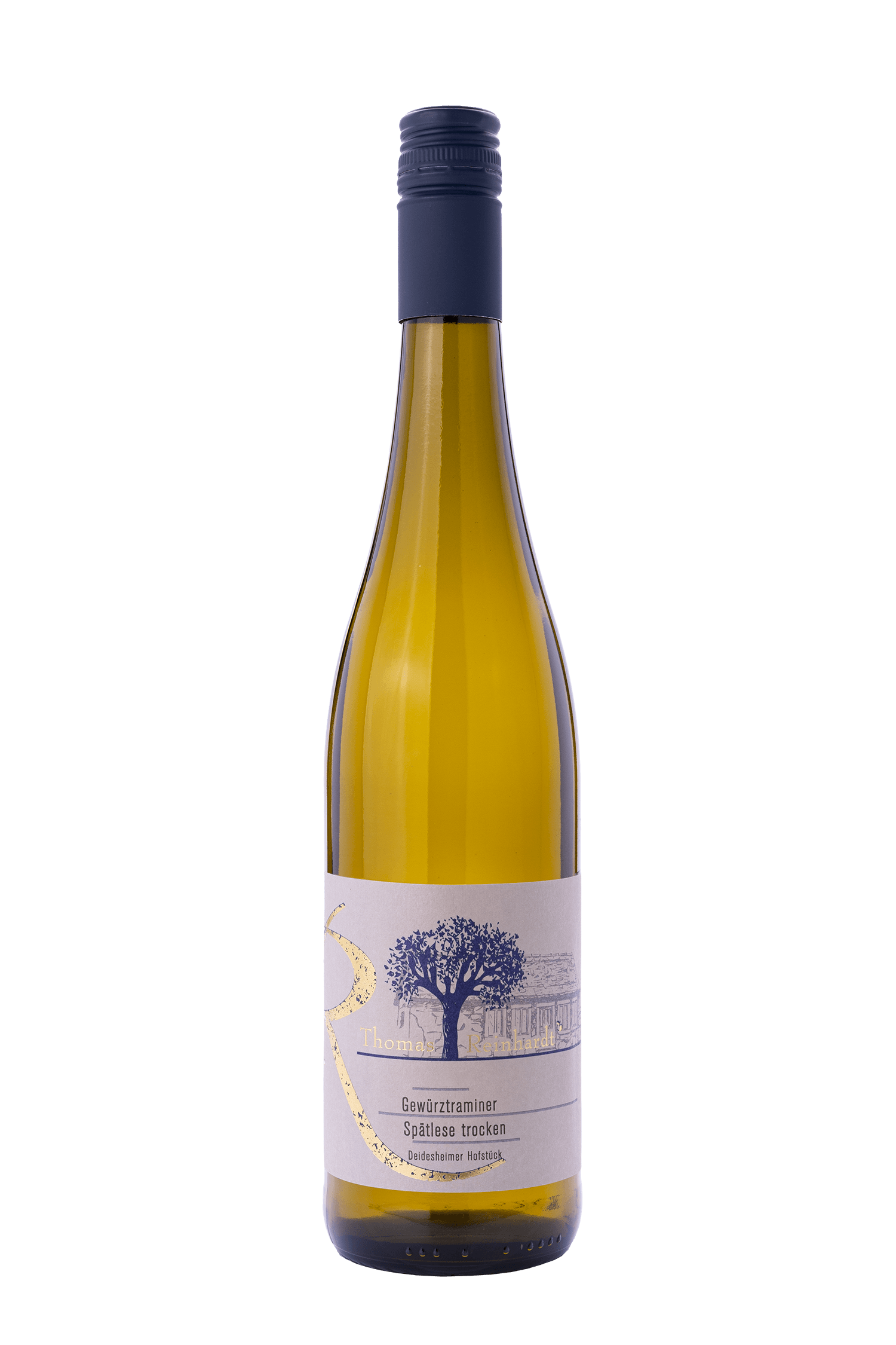 437-N-Vifeguuwixsxbx Thomas Reinhardt - Deidesheimer Hofstück Gewürztraminer Spätlese Trocken 2023 - Weingut Thomas Reinhardt – Bild 1