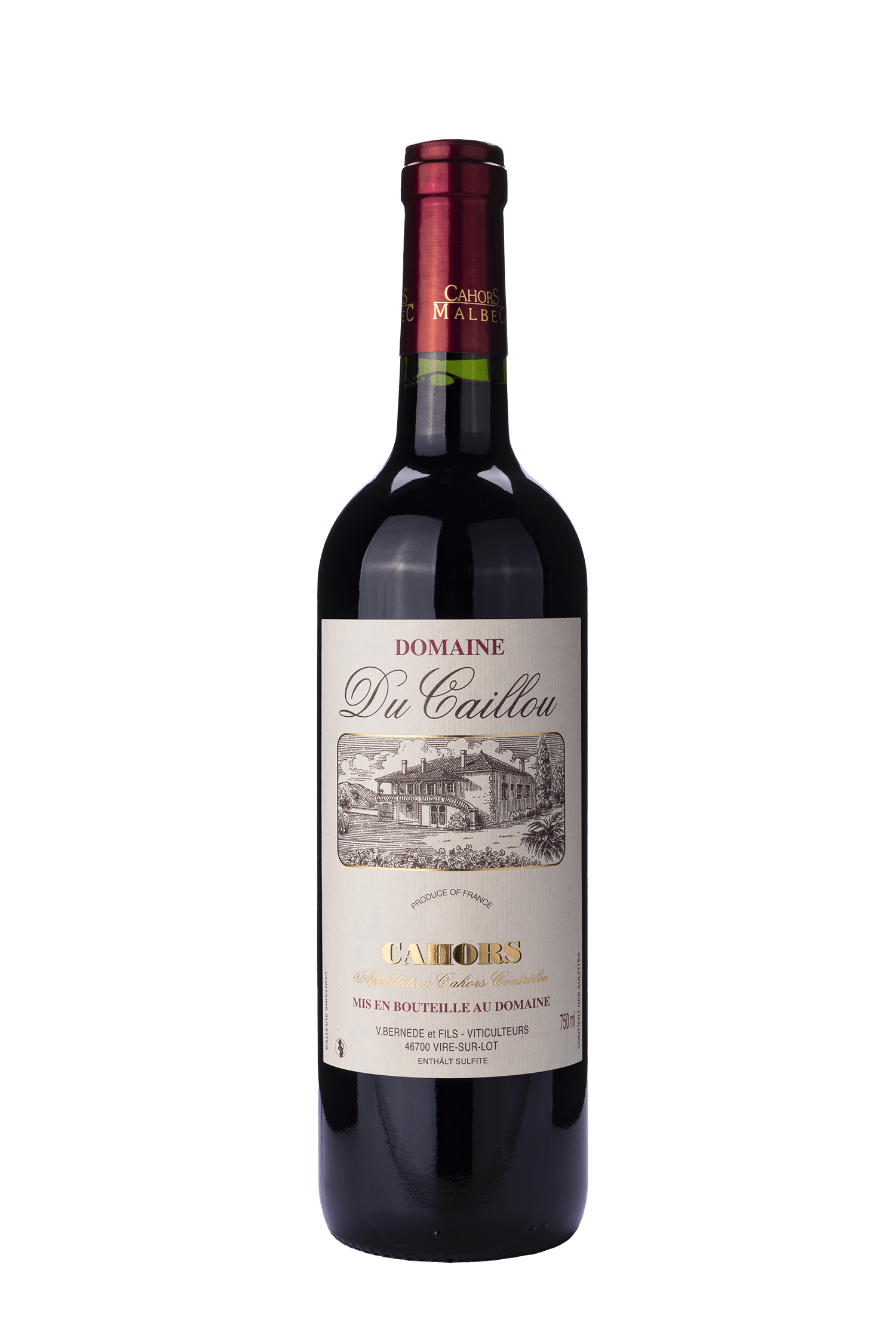 9861-N-V Domaine Du Caillou - Cahors 2022- Domaine Du Caillou – Bild 1