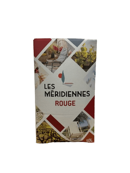 - 10L Bag in Box rouge VdP de Vaucluse - Les Méridiennes