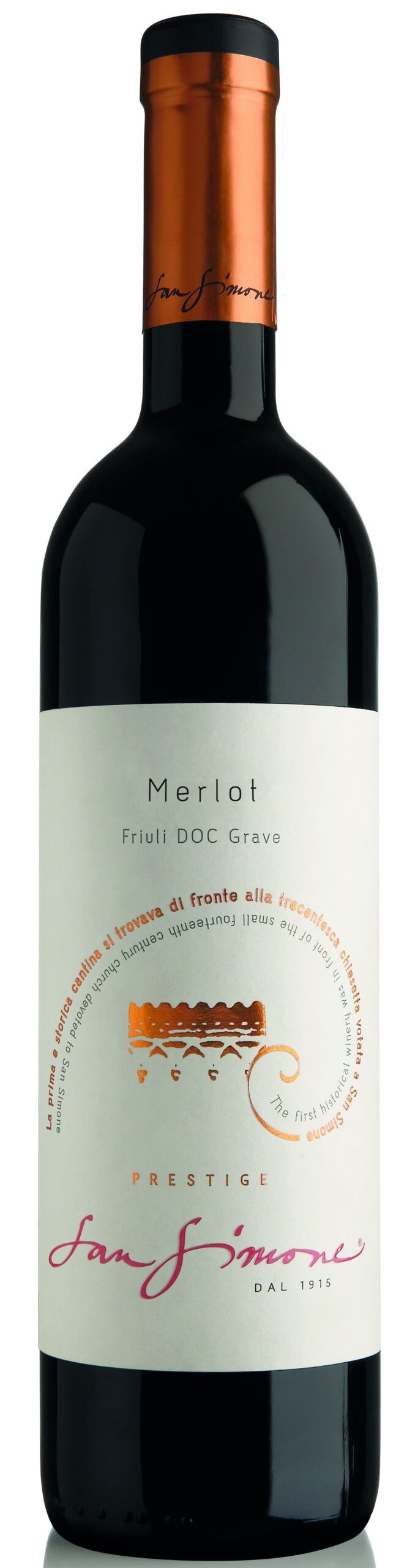 Merlot-Neu San Simone - Merlot - Grave Del Friuli 2023 Doc – Bild 1