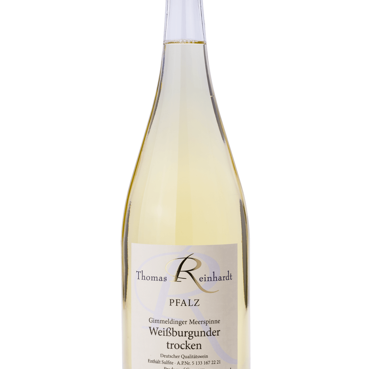 Thomas Reinhardt - Gimmeldinger Meerspinne Weißburgunder trocken 2023 - Weingut Thomas Reinhardt