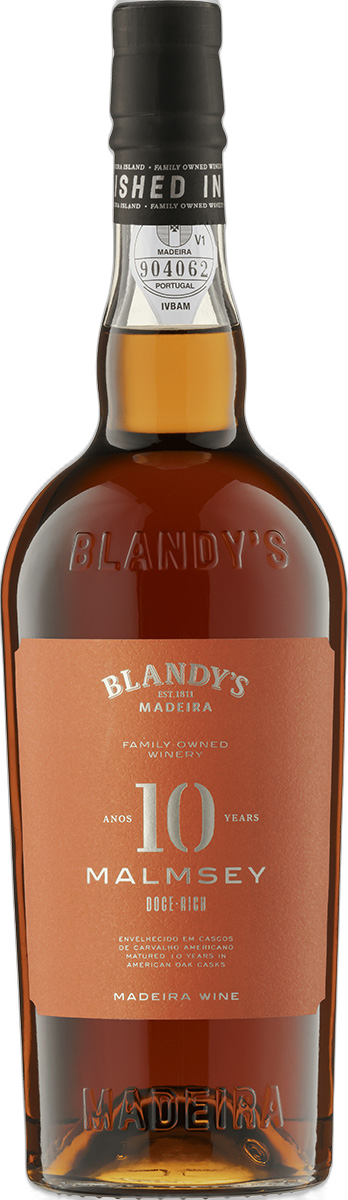Blandy's Madeira - BLANDY'S 10 Years Old MALMSEY - Rich