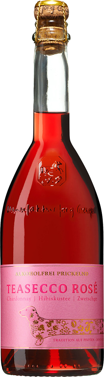 Manufaktur Jörg Geiger - TEASECCO ROSÉ - alkoholfrei -