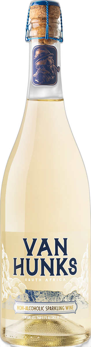 Van Hunks Chenin Sparkling Wein - Alkoholfrei