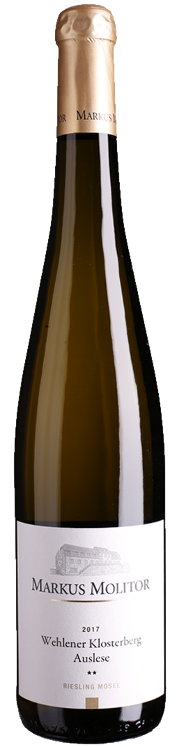 Markus-Molitor-Riesling-Wehlener-Klosterberg-Auslese-Fruchtsue Markus Molitor - Riesling Wehlener Klosterberg Auslese ** Fruchtsüß – Bild 1