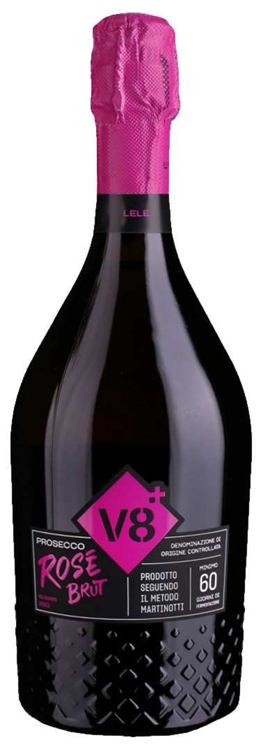 V8+ - Prosecco Rosé Brut DOC Lele