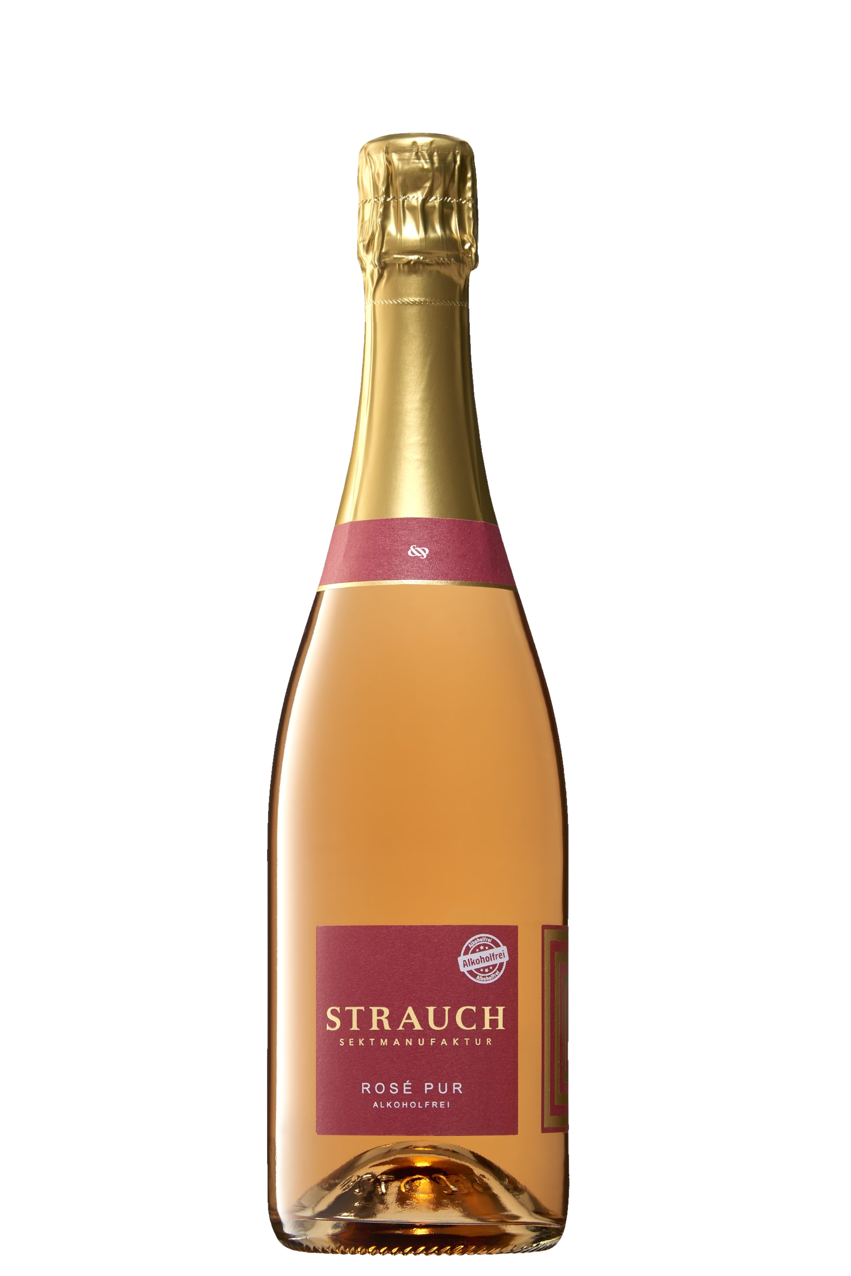 Strauch Rosé Pur - Alkoholfrei Strauch Rosé Pur - Alkoholfrei – Bild 1
