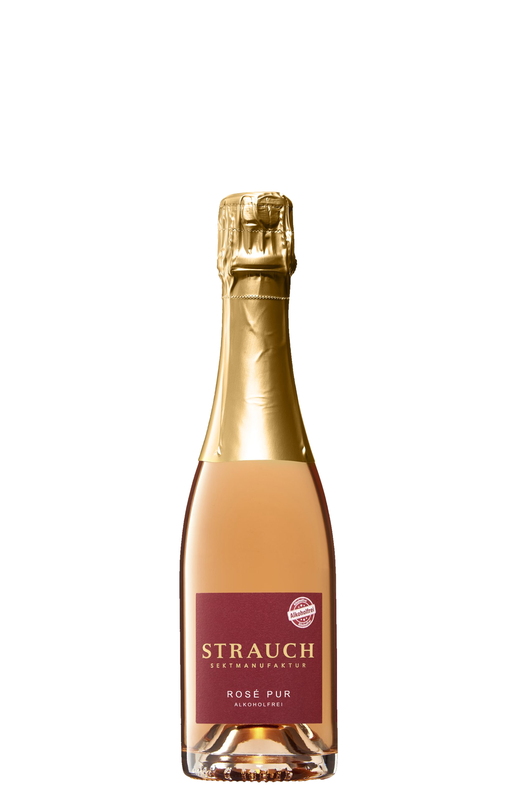 Strauch Rosé Pur - Alkoholfrei 0,2L Strauch Rosé Pur - Alkoholfrei 0,2L – Bild 1