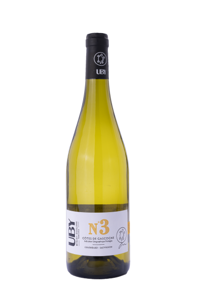Uby N°3 Colombard - Sauvignon 2024 - Domaine Uby Uby N°3 Colombard - Sauvignon 2024 - Domaine Uby – Bild 1