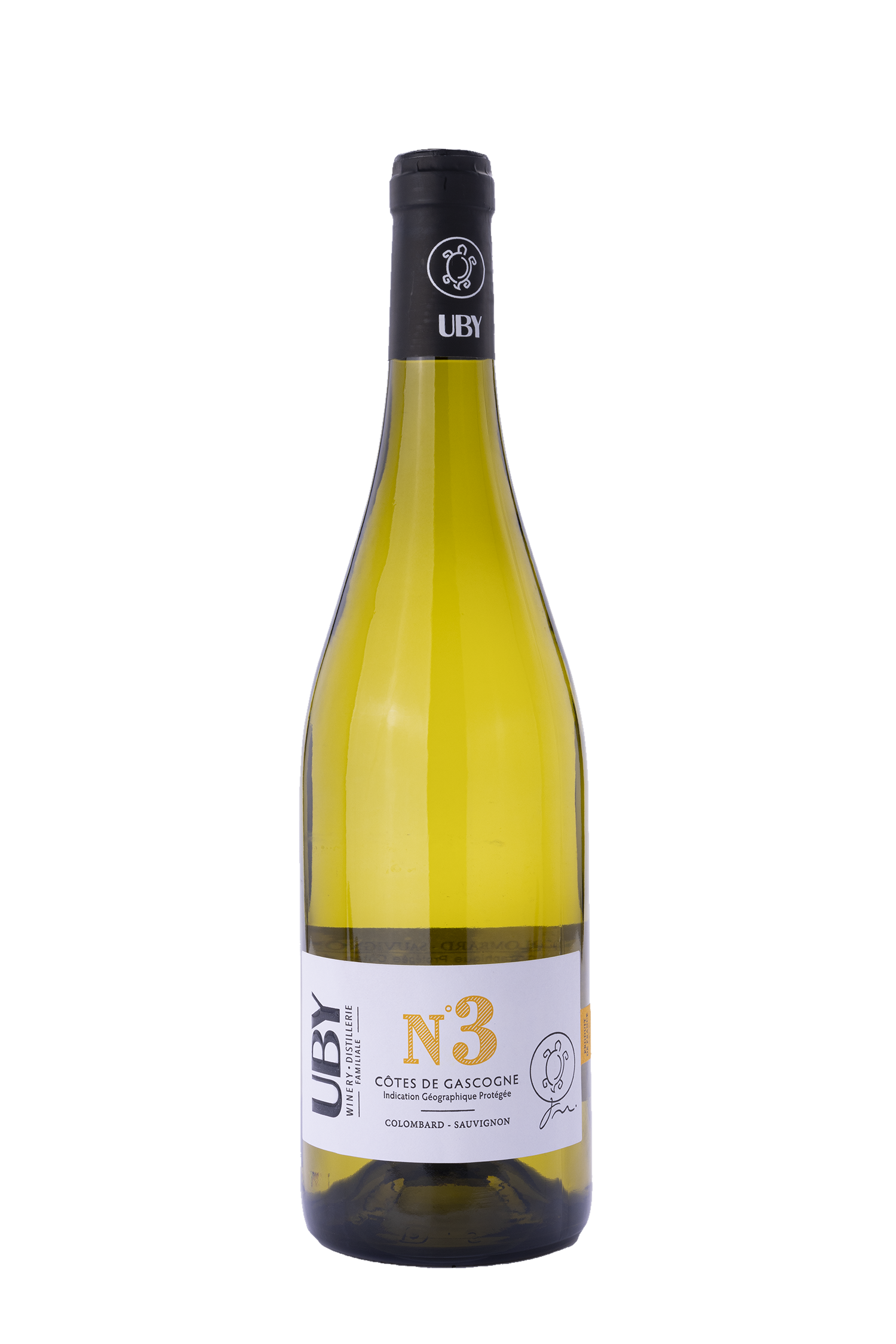 Uby N°3 Colombard - Sauvignon 2024 - Domaine Uby Uby N°3 Colombard - Sauvignon 2024 - Domaine Uby – Bild 1