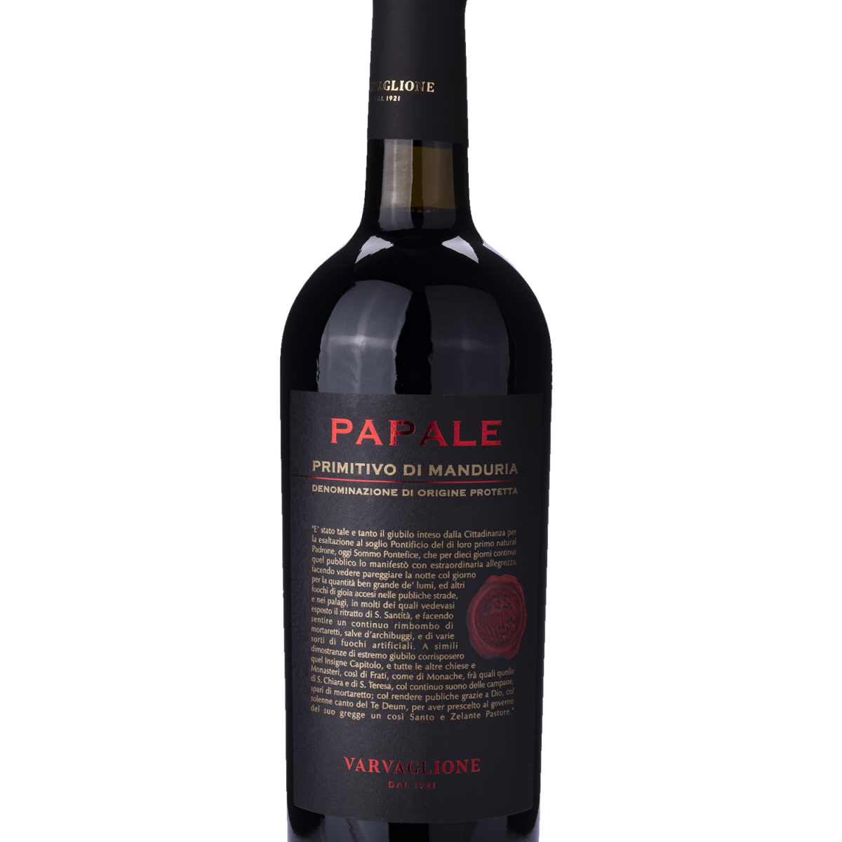 Papale Primitivo di Manduria 2020 - Varvaglione