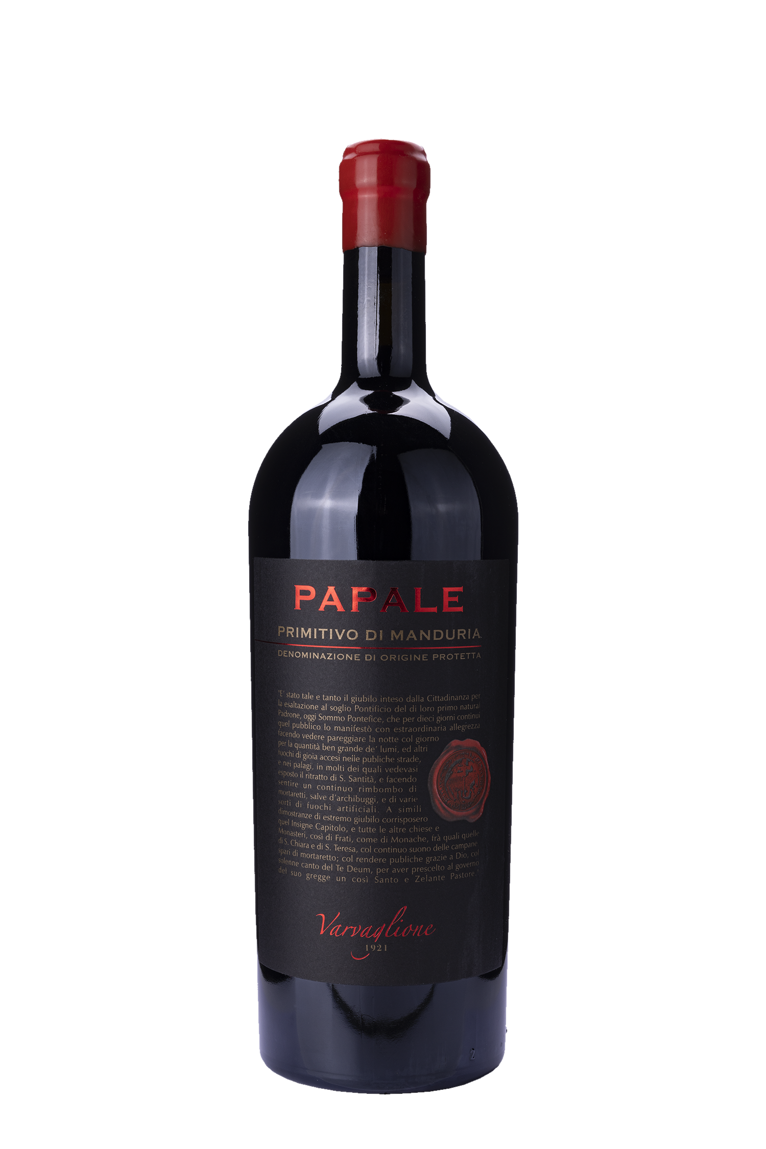 Papale Primitivo Magnum - Varvaglione Papale Primitivo Magnum - Varvaglione – Bild 1