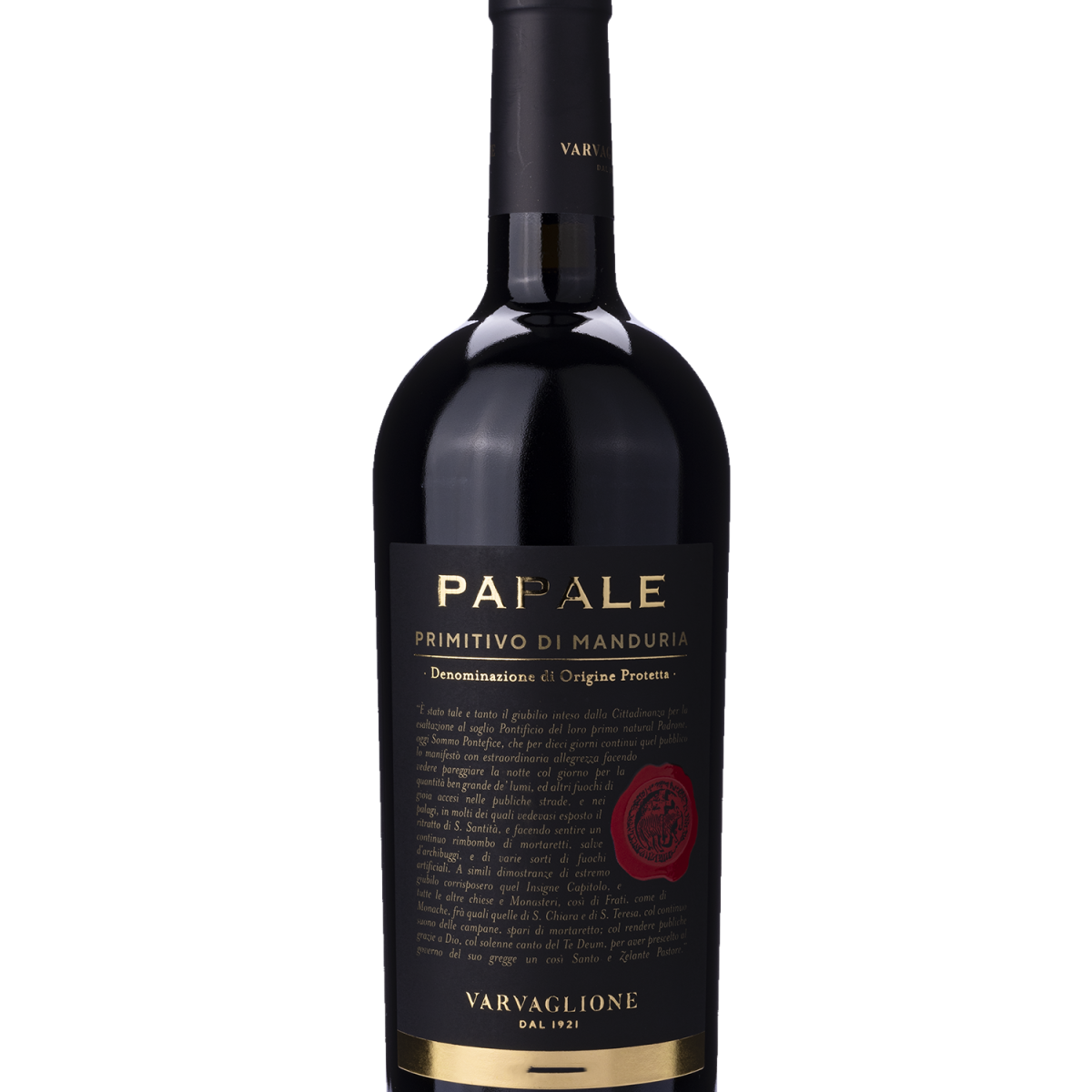 Papale Oro Primitivo 2021 - Varvaglione