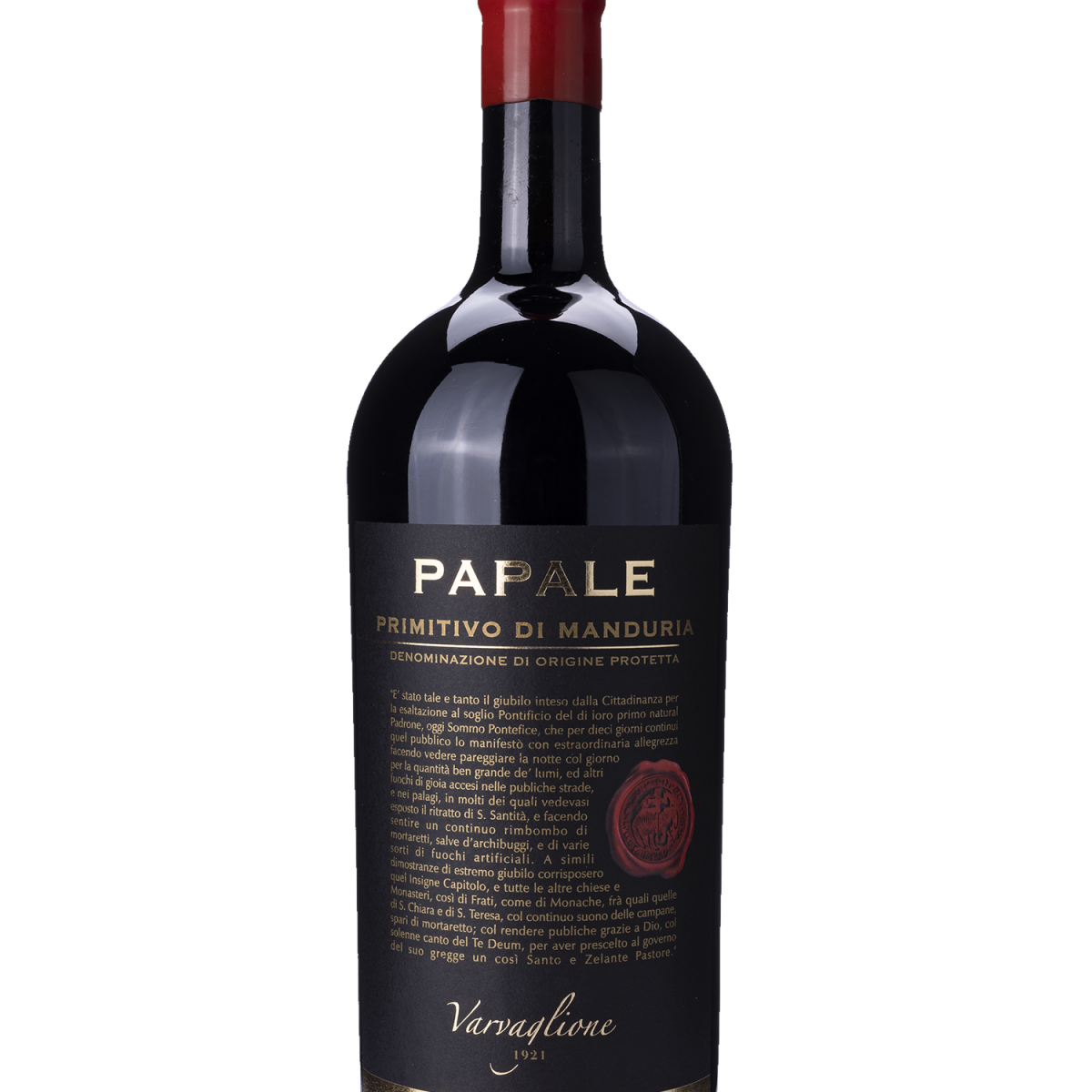 Papale Oro Primitivo Magnum 2020 - Varvaglione