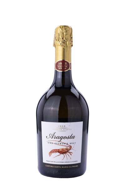 Vino Spumante Brut Aragosta - Santa Maria La Palma Vino Spumante Brut Aragosta - Santa Maria La Palma – Bild 1