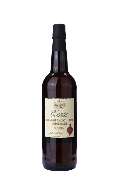 Cuesta Blend Of Amontillado Medium Dry Sherry - Luis Caballero Cuesta Blend Of Amontillado Medium Dry Sherry - Luis Caballero – Bild 1