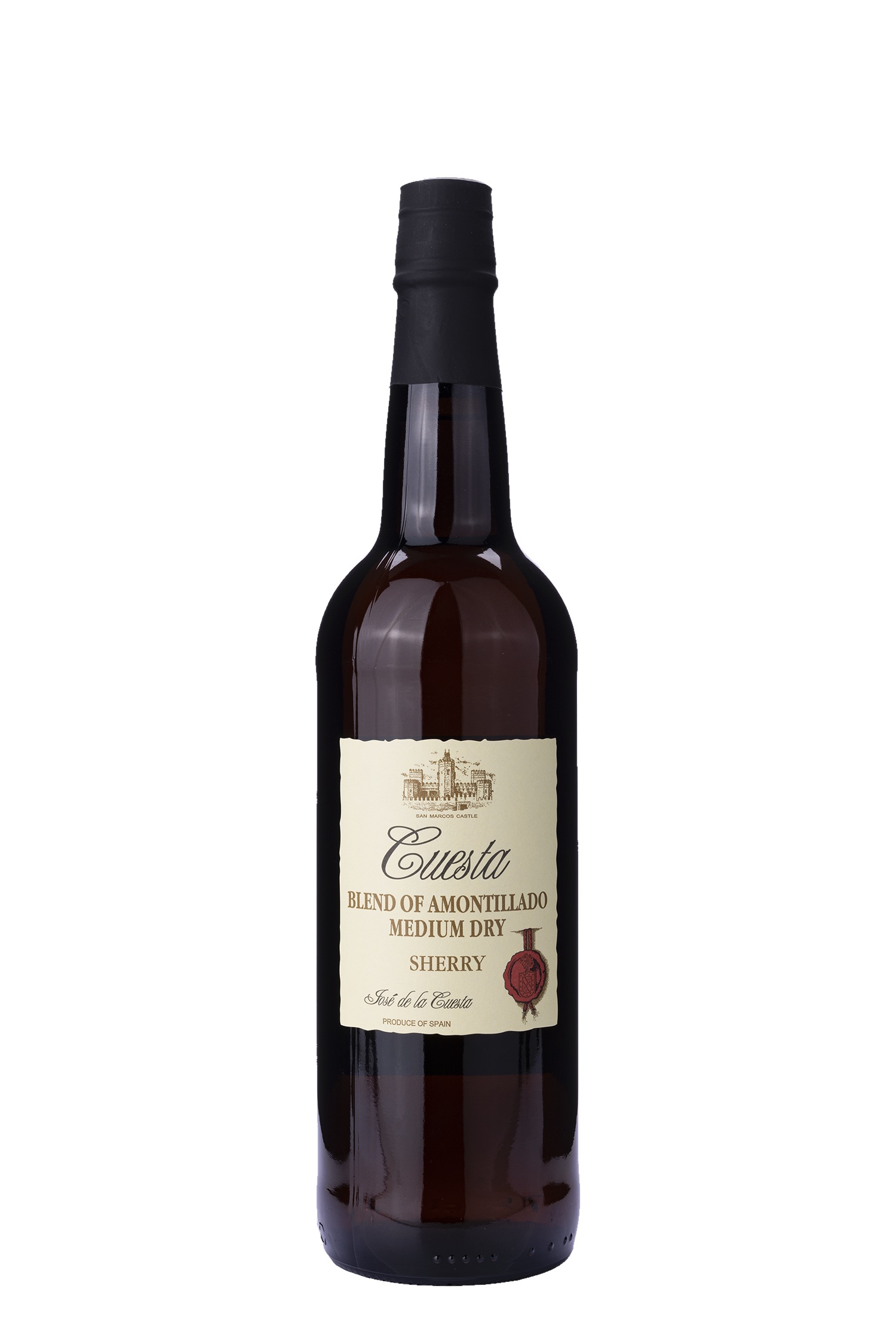 Cuesta Blend Of Amontillado Medium Dry Sherry - Luis Caballero Cuesta Blend Of Amontillado Medium Dry Sherry - Luis Caballero – Bild 1
