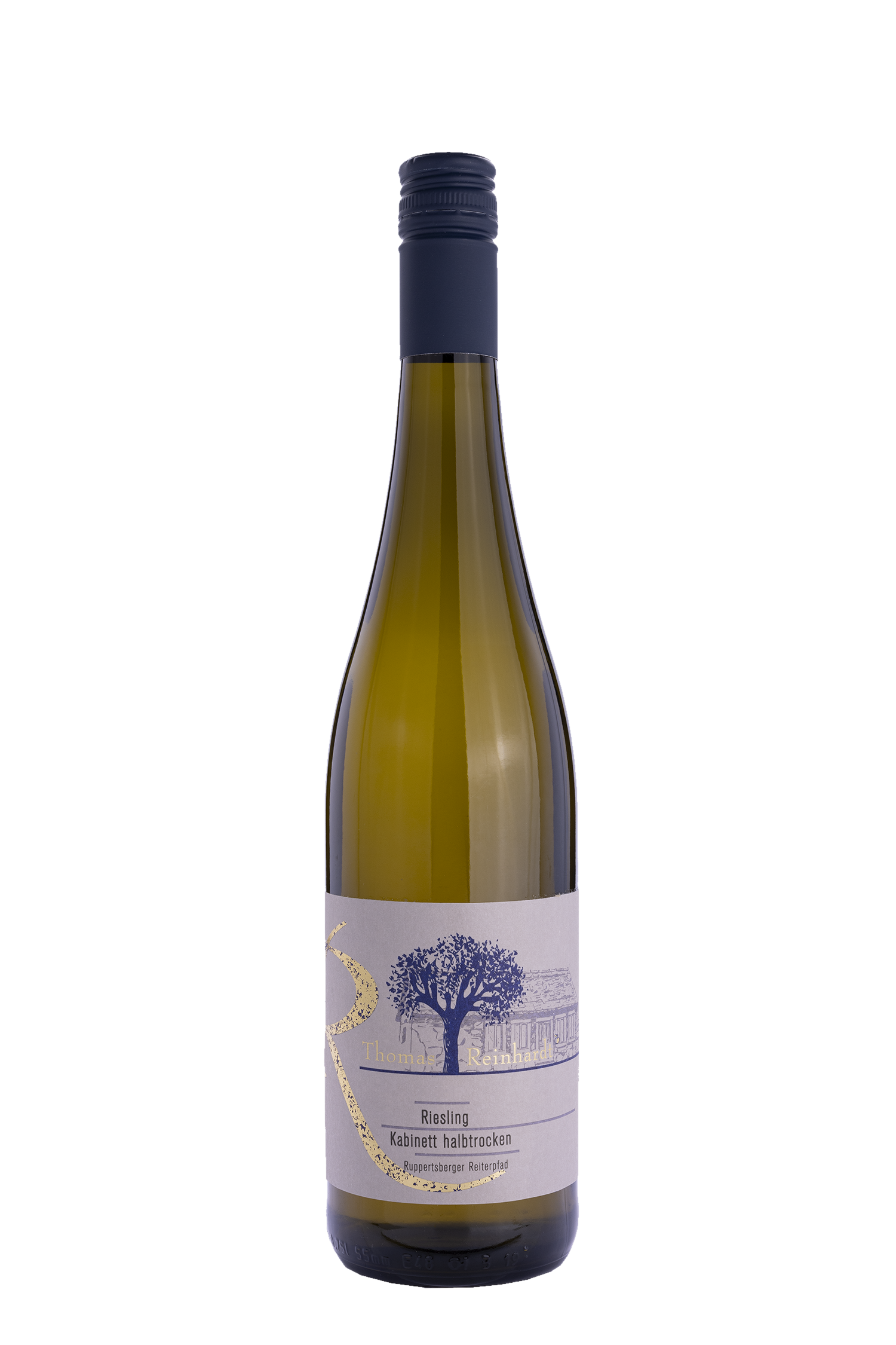 Ruppertsberger Hoheburg Riesling Kabinett Halbtrocken 2021 - Weingut Thomas Reinhardt Ruppertsberger Hoheburg Riesling Kabinett Halbtrocken 2021 - Weingut Thomas Reinhardt – Bild 1