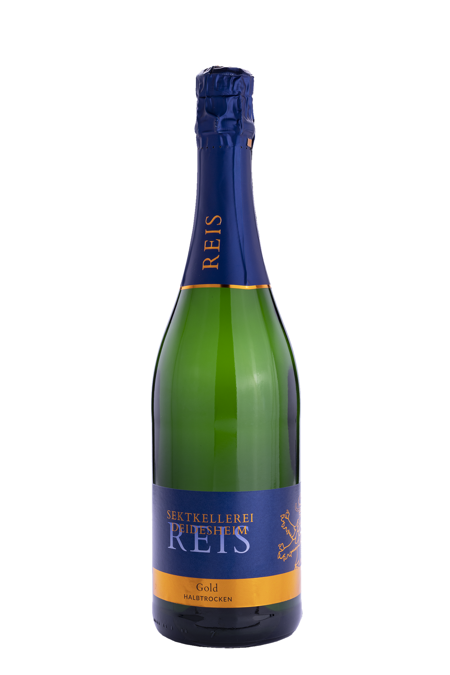Sekt Gold Halbtrocken - Reis Sektkellerei Deidesheim Sekt Gold Halbtrocken - Reis Sektkellerei Deidesheim – Bild 1