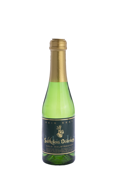 Sekt Gold Halbtrocken - Reis Sektkellerei Deidesheim Sekt Gold Halbtrocken - Reis Sektkellerei Deidesheim – Bild 1