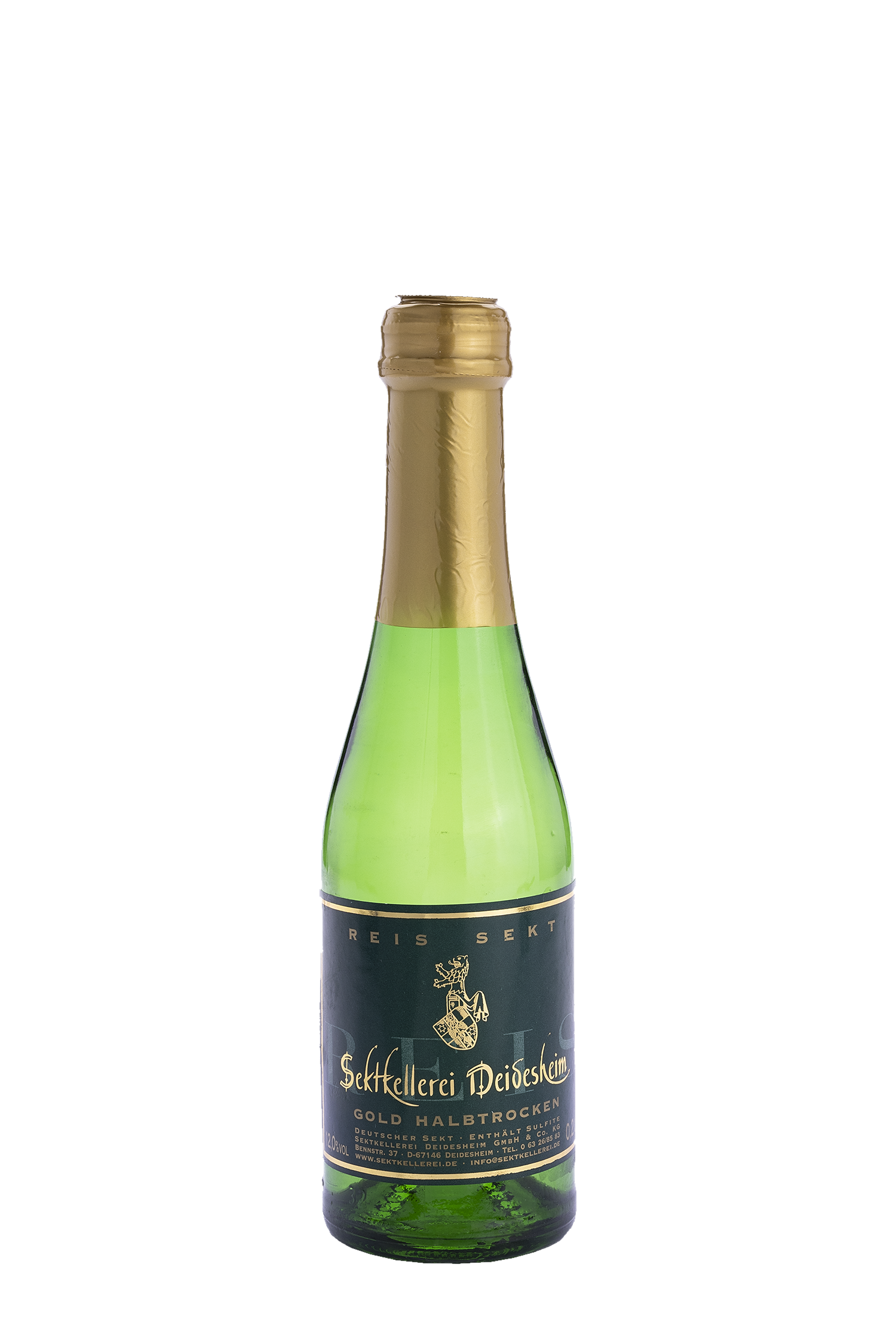 Sekt Gold Halbtrocken - Reis Sektkellerei Deidesheim Sekt Gold Halbtrocken - Reis Sektkellerei Deidesheim – Bild 1