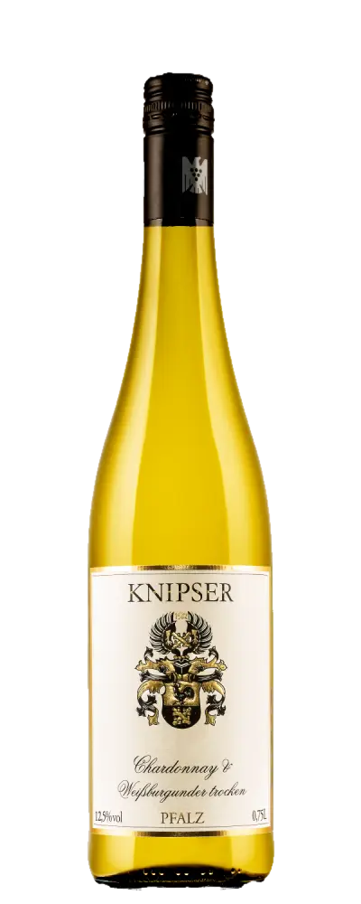 Chardonnay Weißburgunder Trocken 2024 - Knipser Chardonnay Weißburgunder Trocken 2024 - Knipser – Bild 1