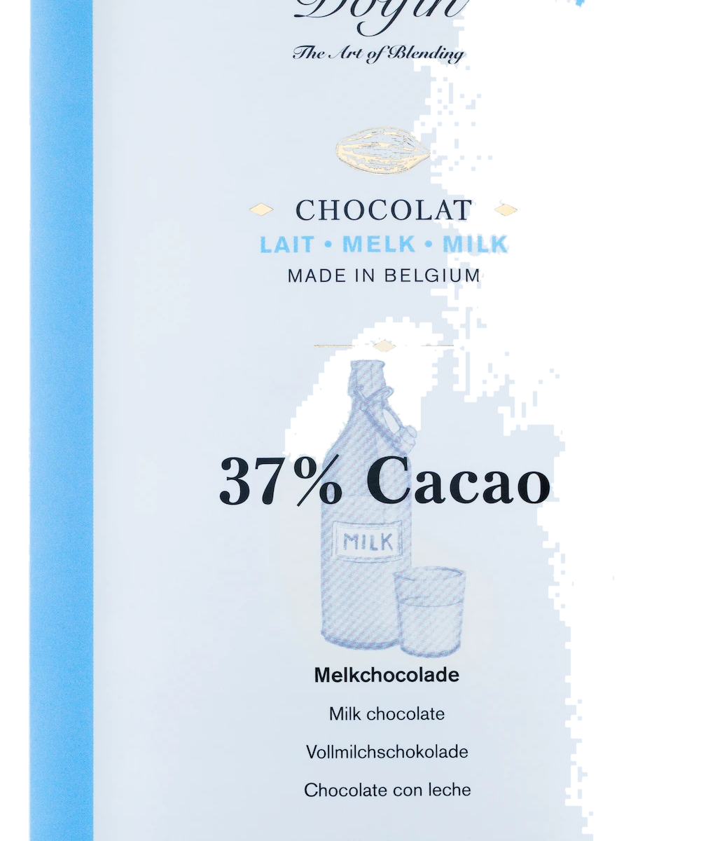 Dolfin - Edelvollmilchschokolade 37% Kakao