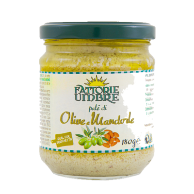 Paté Mit Oliven Und Mandeln - Fattorie Umbre Paté Mit Oliven Und Mandeln - Fattorie Umbre – Bild 1